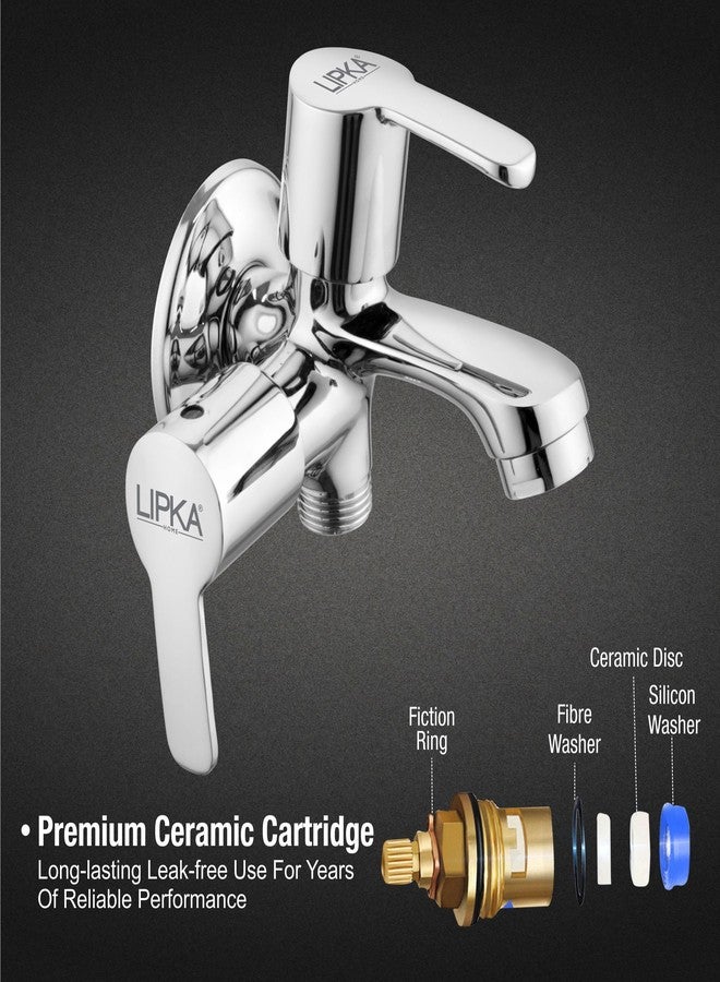Lipka Bib Cock 2 Way Double Handle (FRENK) - Image 3